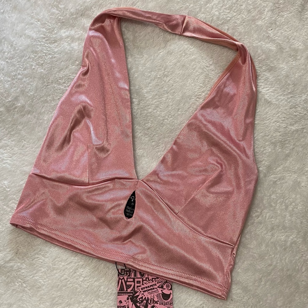 NGOrder Satin Halter Top - Picture 6 of 9